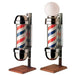 William Marvey 410 Barber Pole – On Oak Stand - Sharp Salons