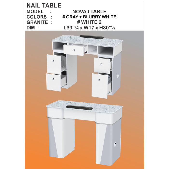 Nova I Manicure Table by Mayakoba